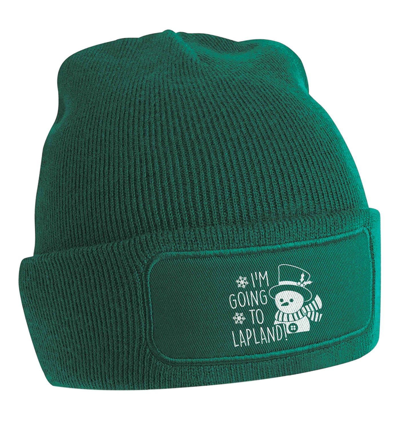 I'm going to Lapland beanie hat
