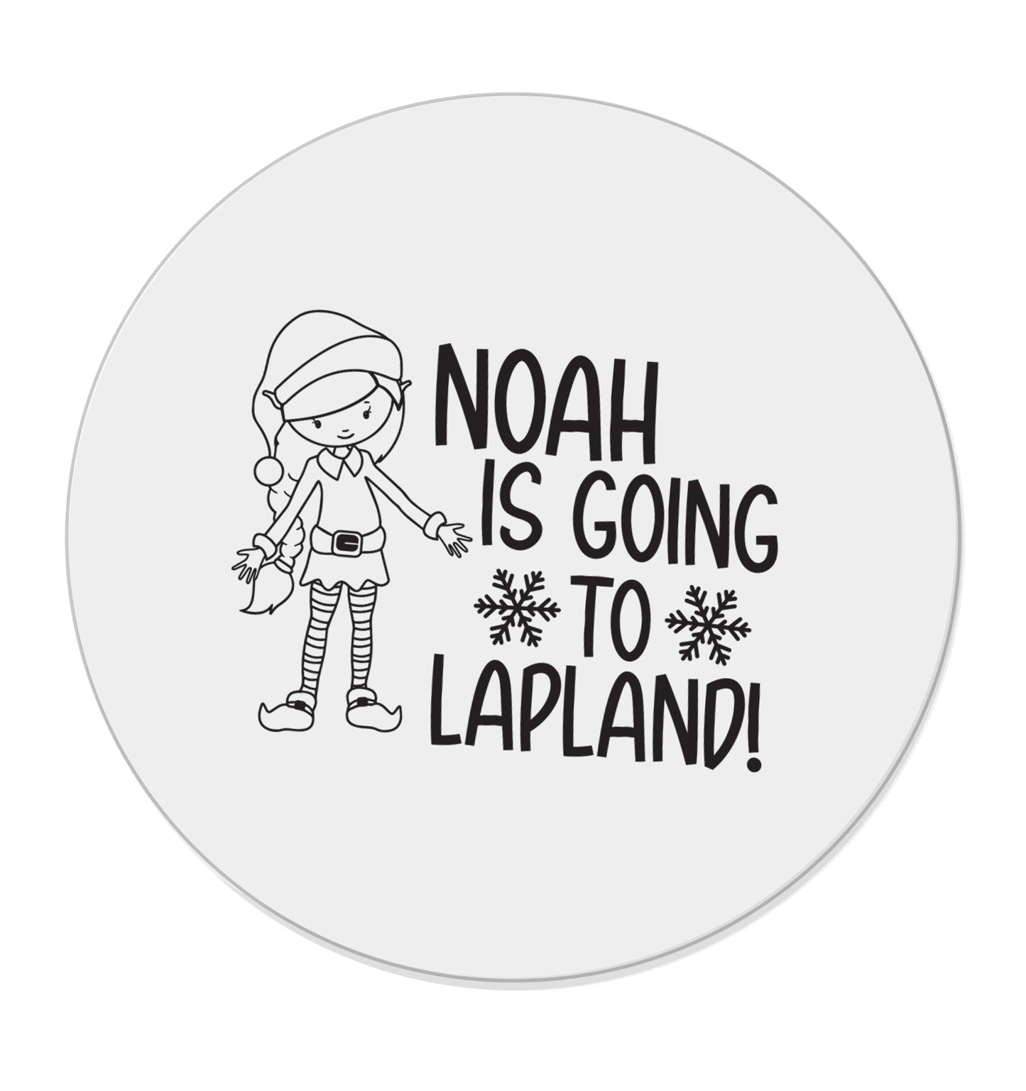 Any name here - is going to Lapland personalised elf | Magnet