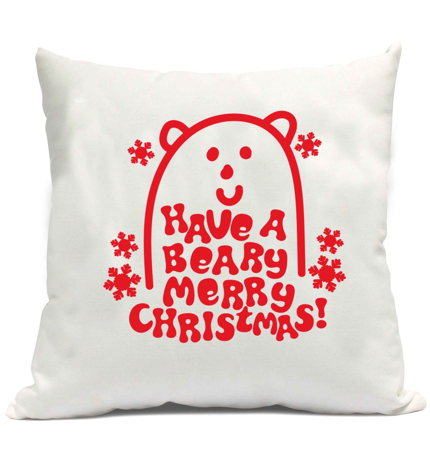 Save The Polar Bears cushion cover and filling
