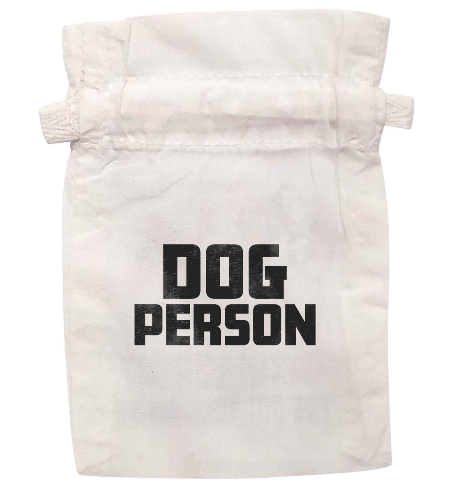 Dog Person Kit | XS - L | Pouch / Drawstring bag / Sack | Organic Cotton | Bulk discounts available!