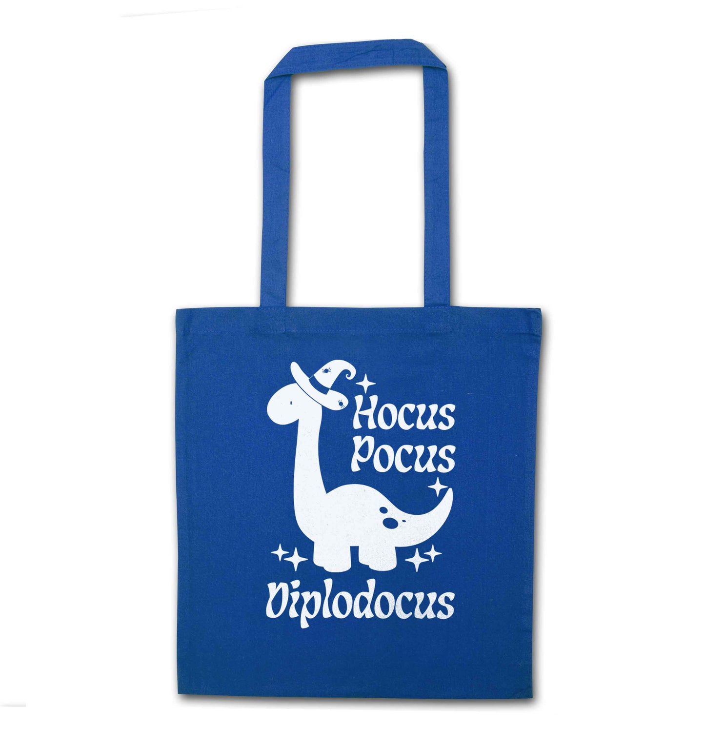 Hocus pocus diplodocus Kit blue tote bag
