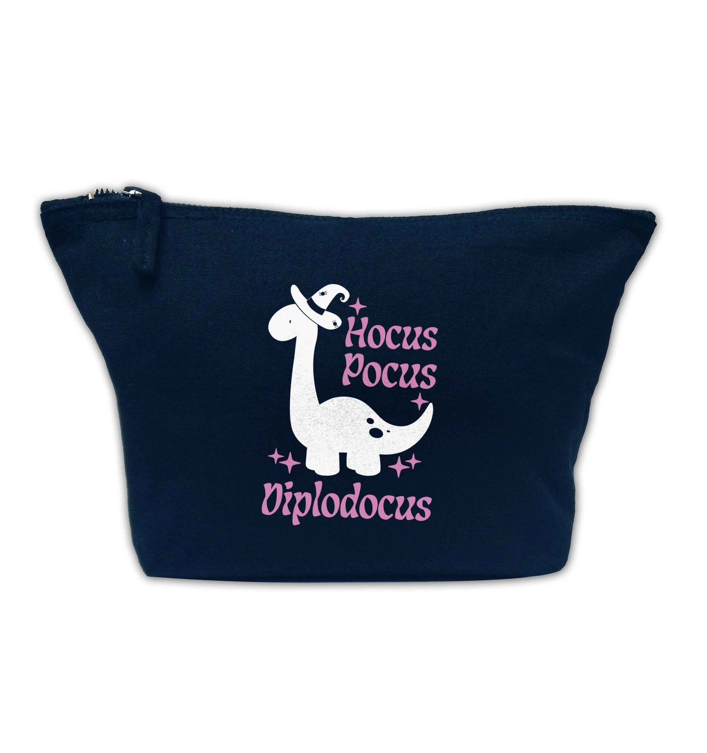 Hocus pocus diplodocus Kit navy makeup bag