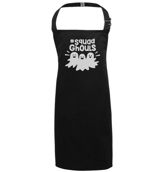 Squad ghouls Kit black apron 7-10 years