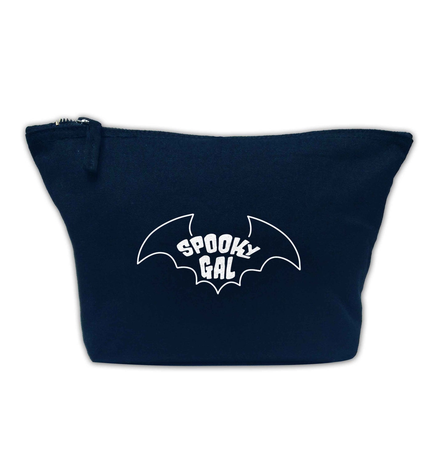 Spooky gal Kit navy makeup bag