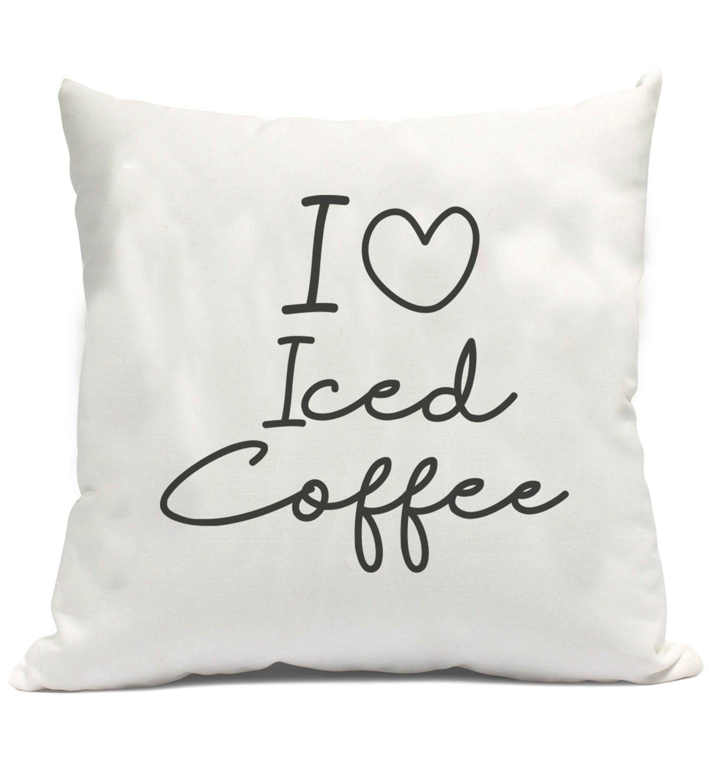I love iced coffee cushion cover and filling