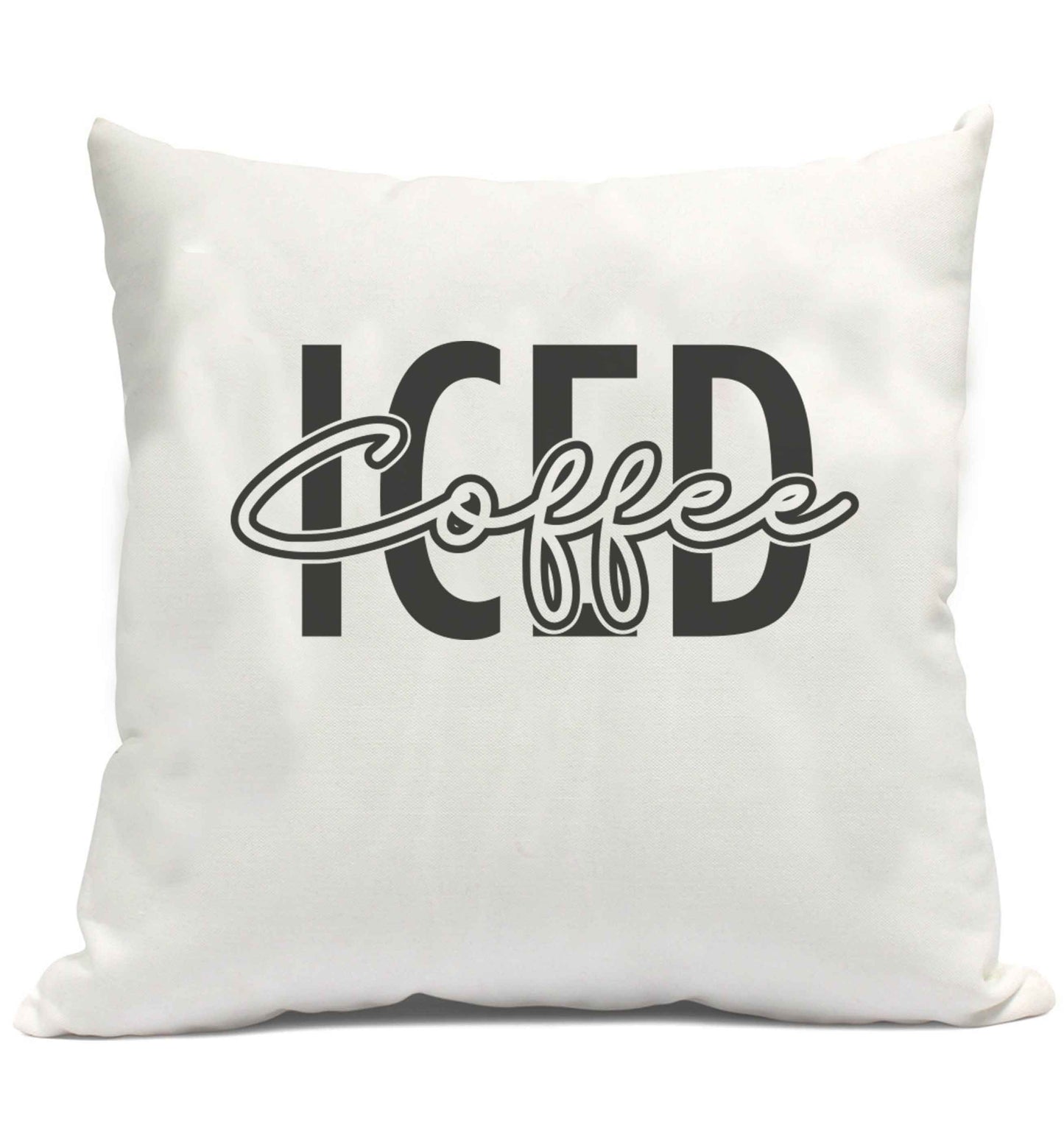 Iced Coffee cushion cover and filling