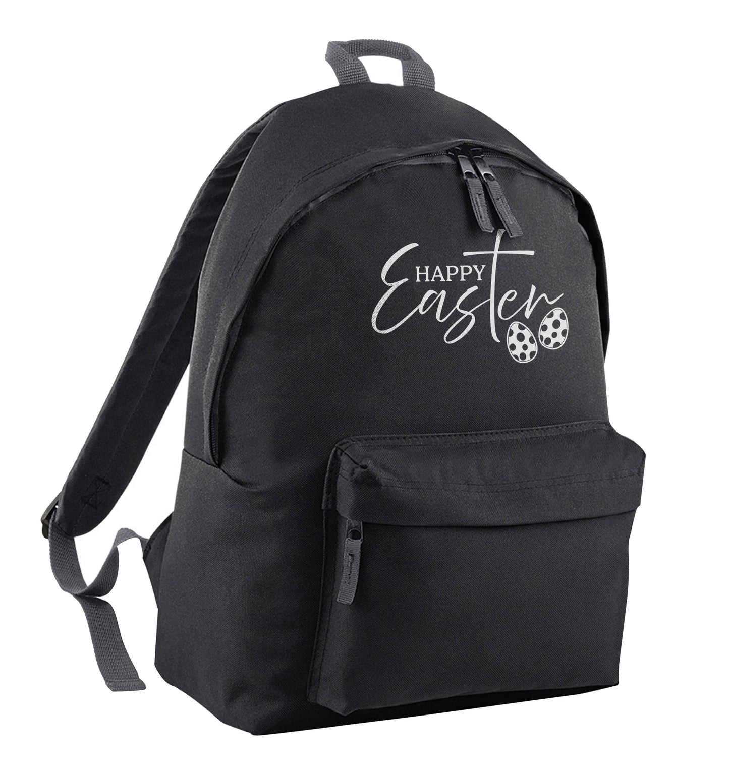 Happy Easter black children's backpack