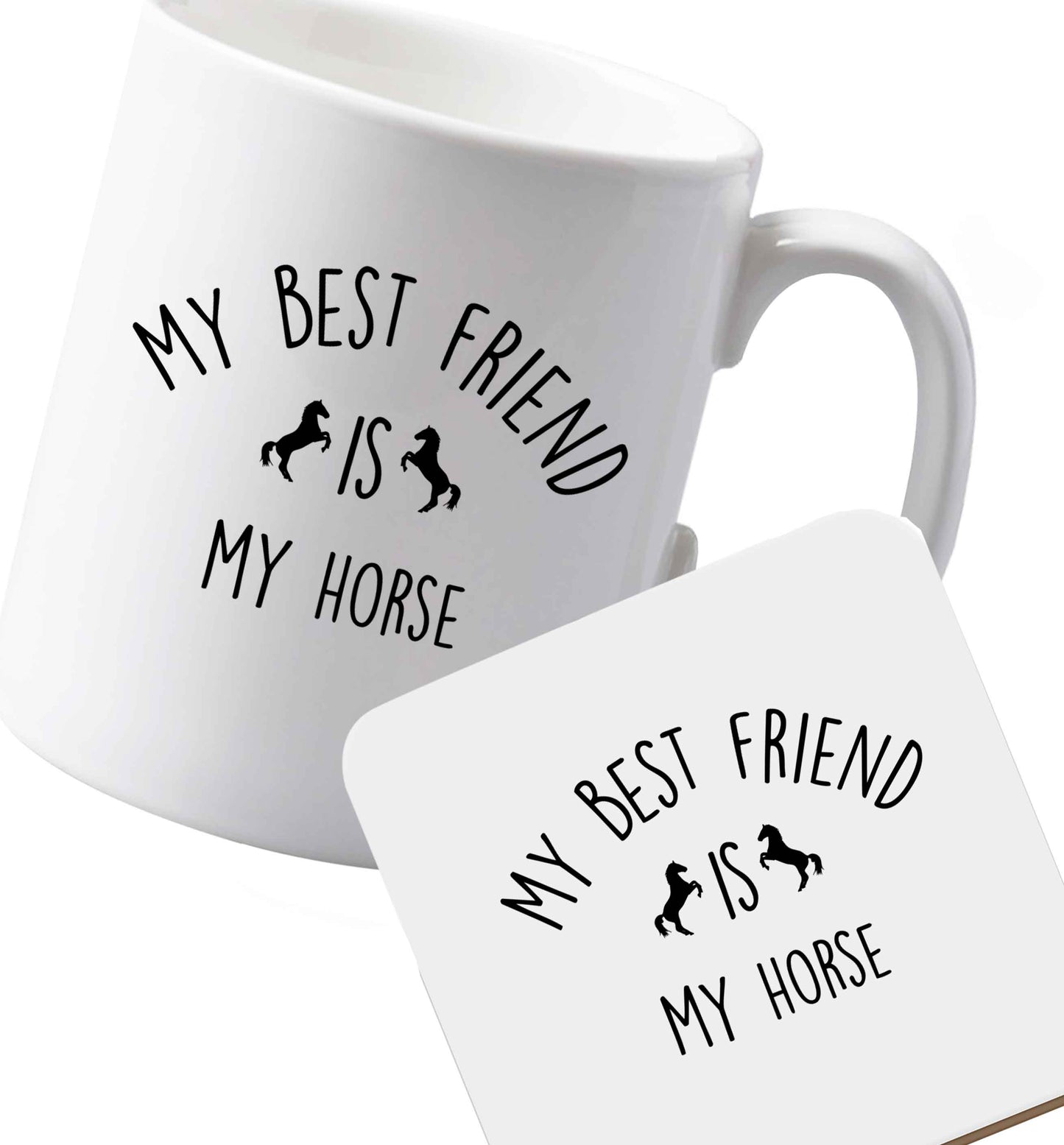 10 oz Ceramic mug and coaster Favourite Type Pan Pancake both sides