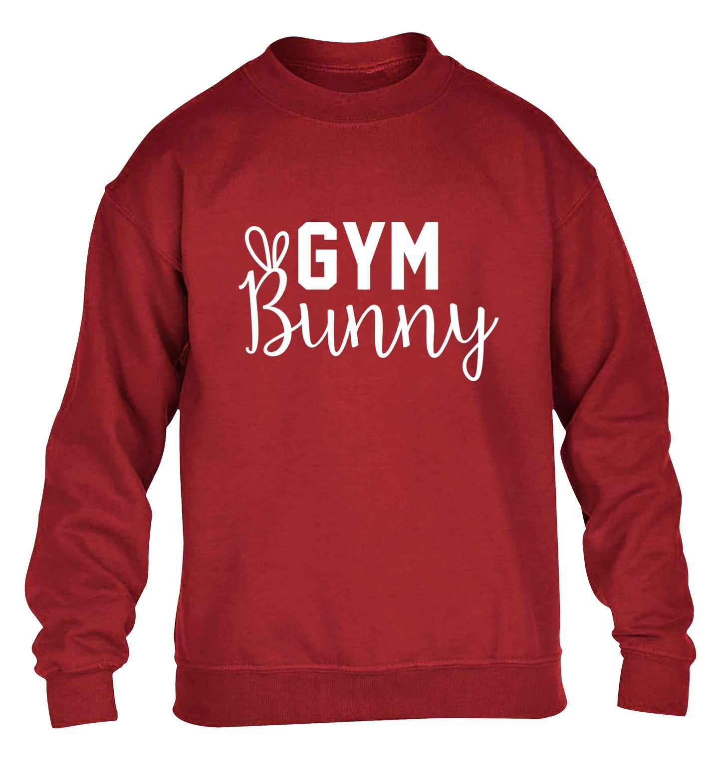 gym bunny children's grey sweater 12-13 Years