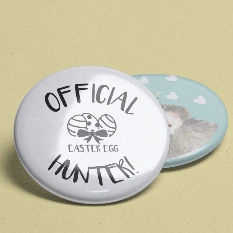 official easter egg hunter badge