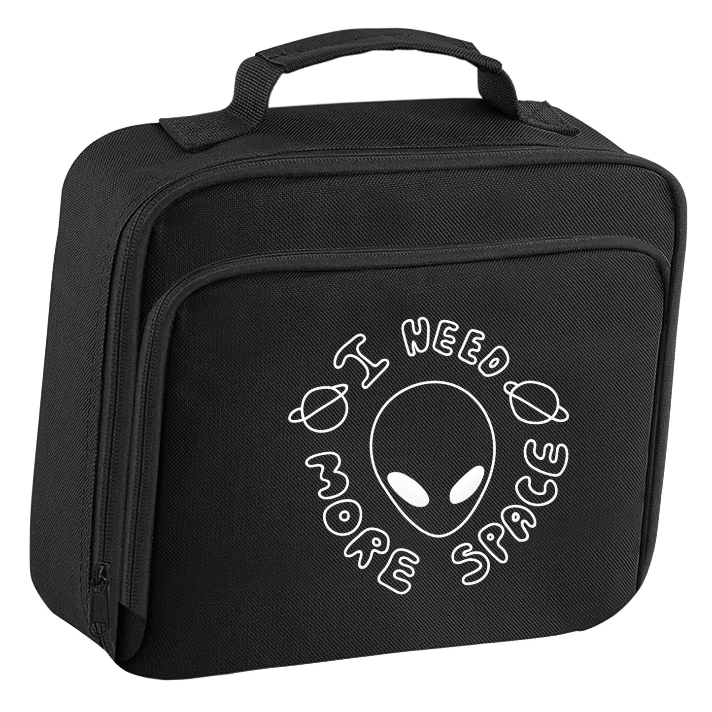 I need more space insulated black lunch bag cooler