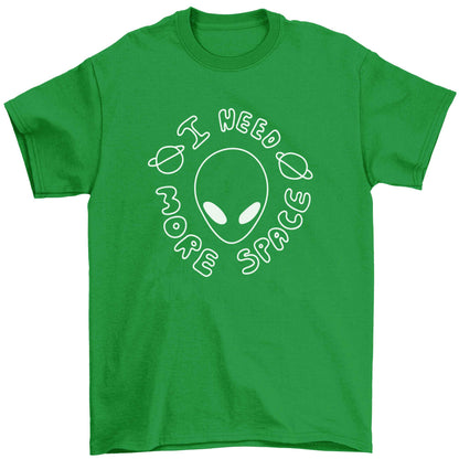 I need more space Children's green Tshirt 12-13 Years