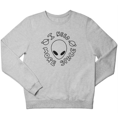 I need more space children's grey sweater 12-13 Years