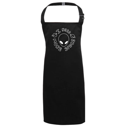 I need more space black apron 7-10 years