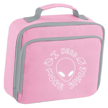 I need more space insulated pink lunch bag cooler