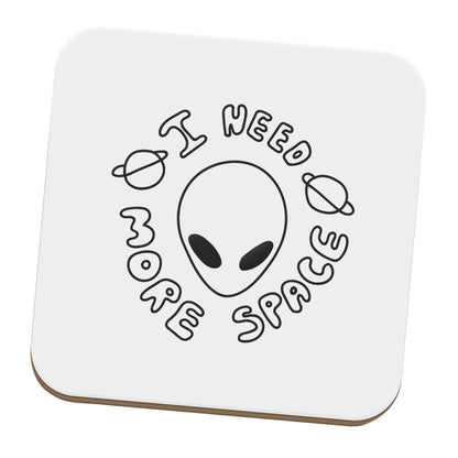 I need more space set of four coasters