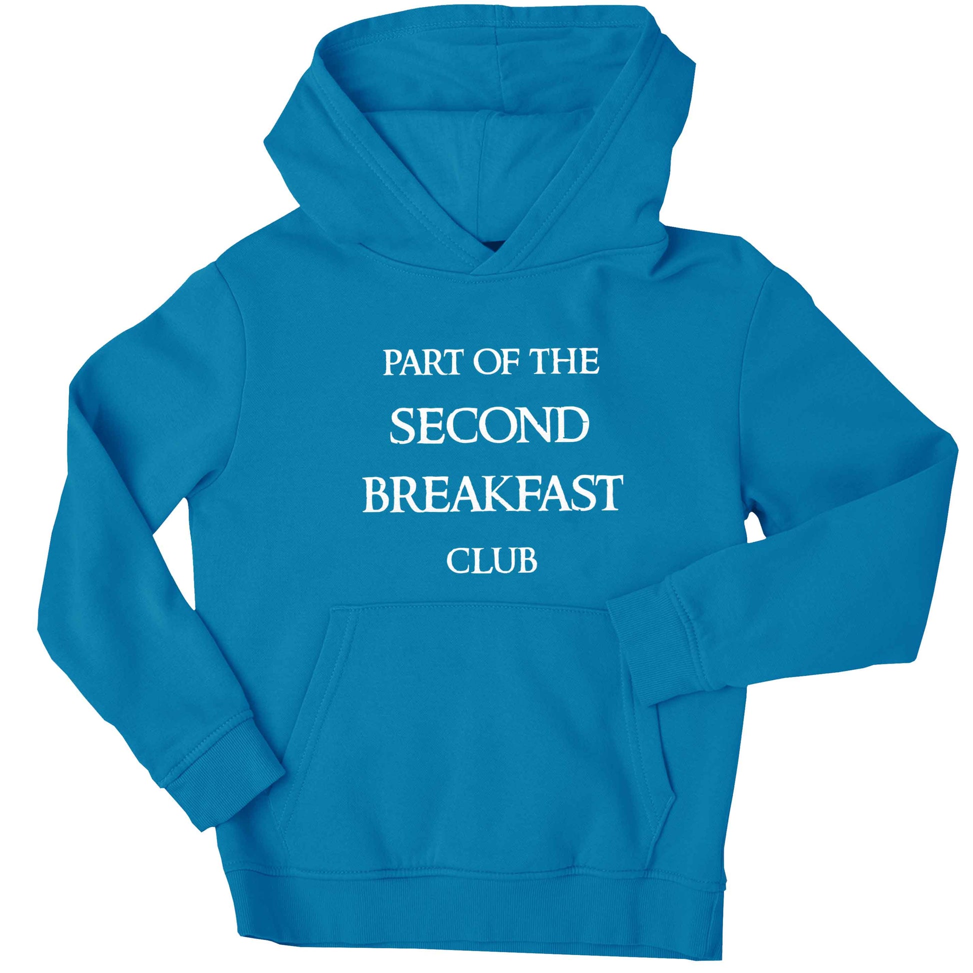 Part of the second breakfast club children's blue hoodie 12-13 Years
