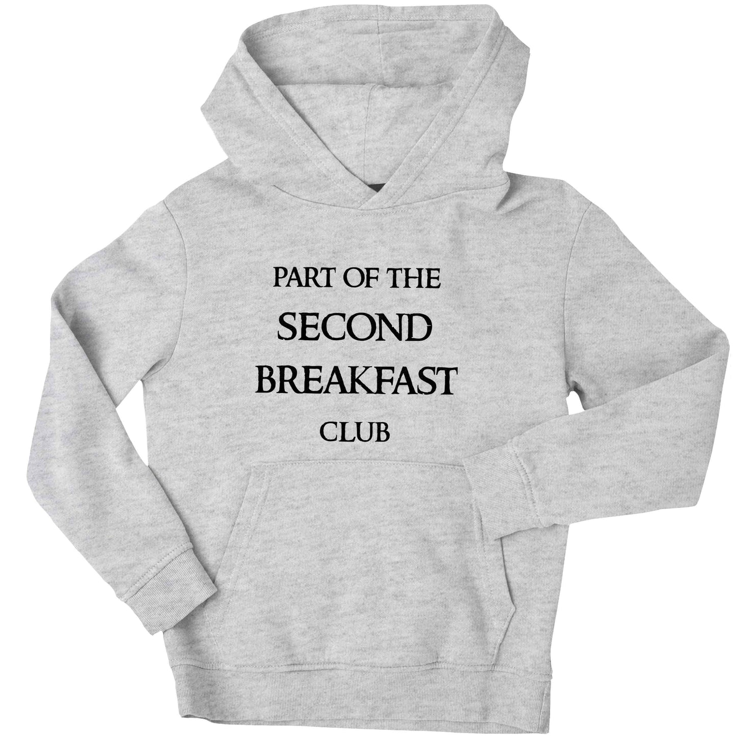 Part of the second breakfast club children's grey hoodie 12-13 Years