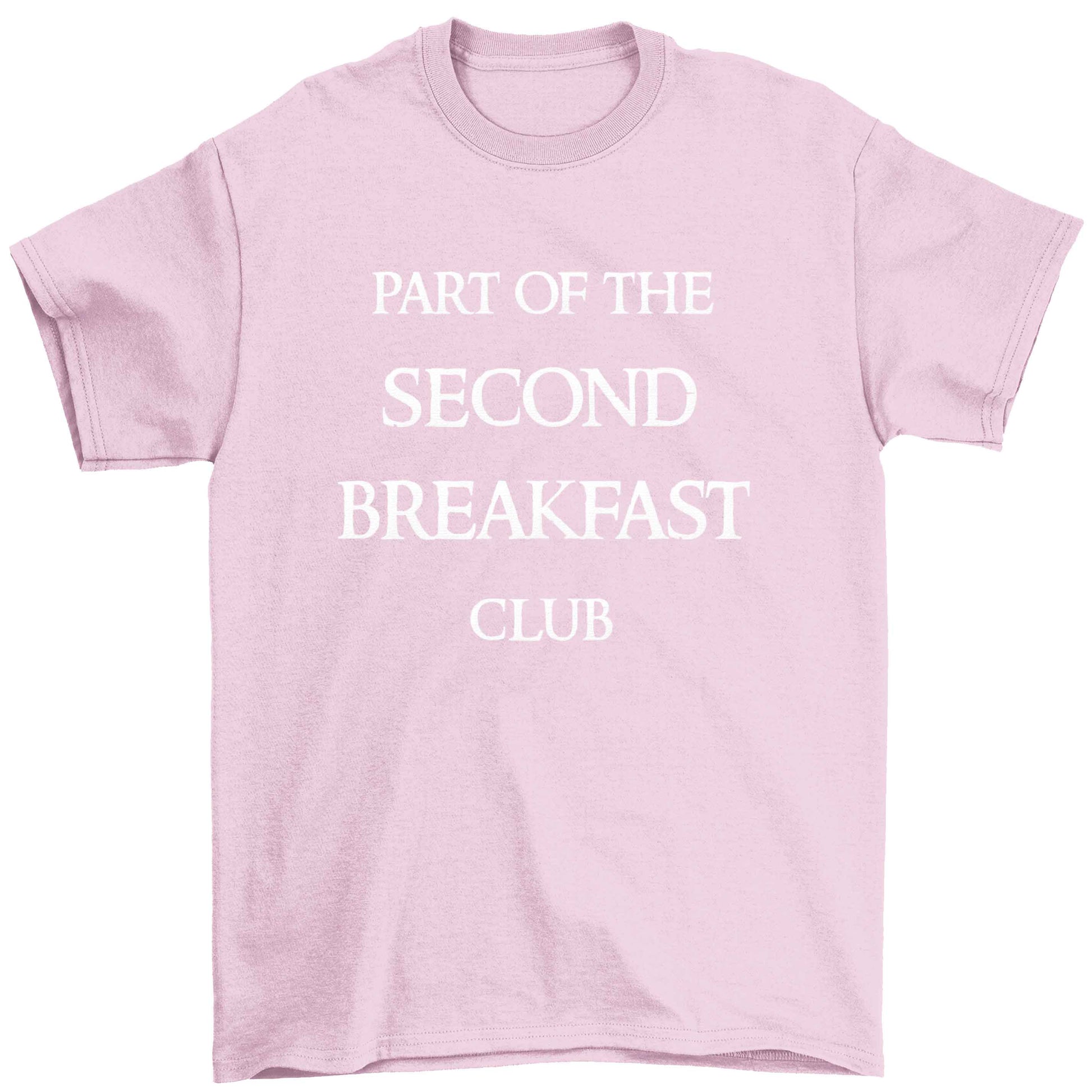 Part of the second breakfast club Children's light pink Tshirt 12-13 Years