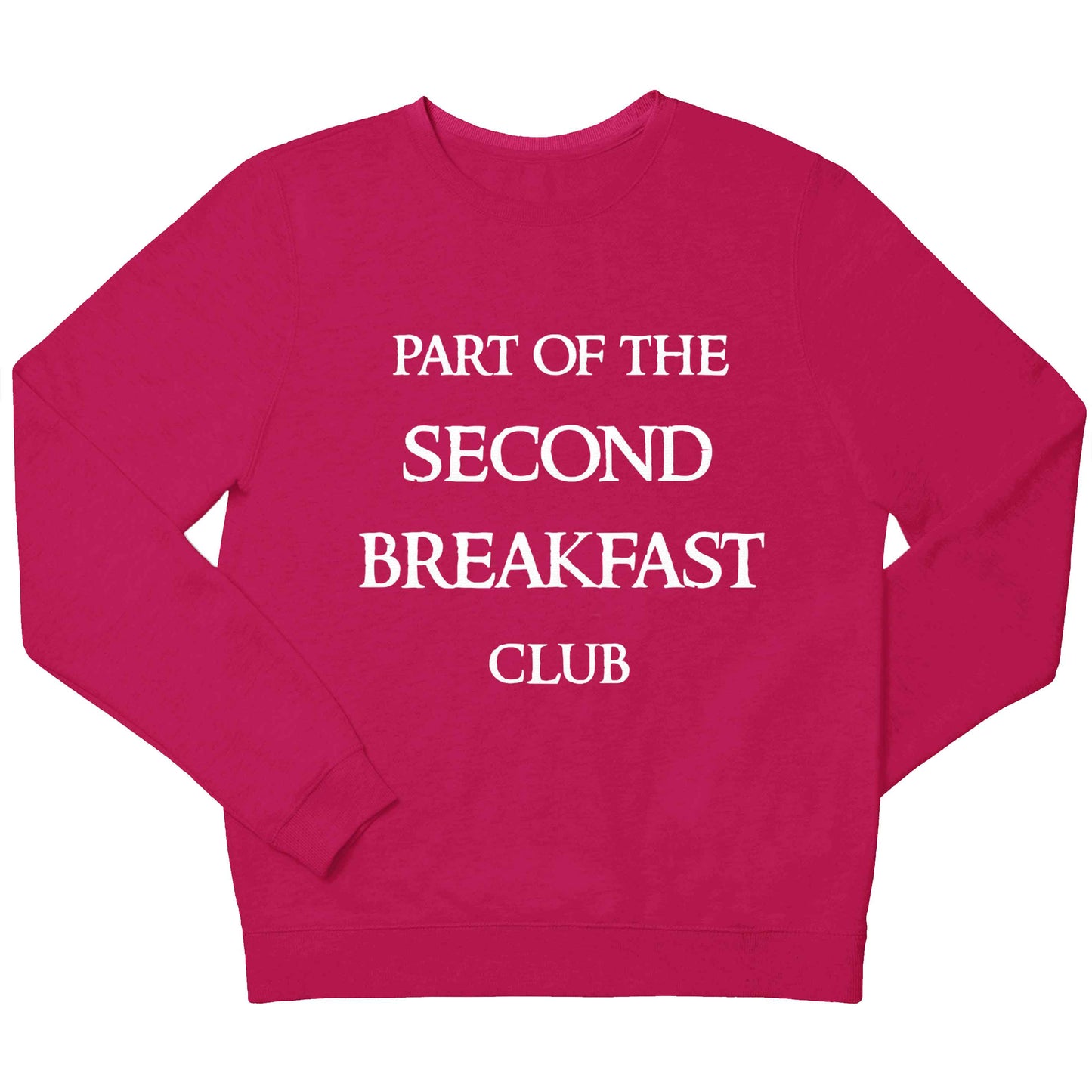 Part of the second breakfast club children's pink sweater 12-13 Years