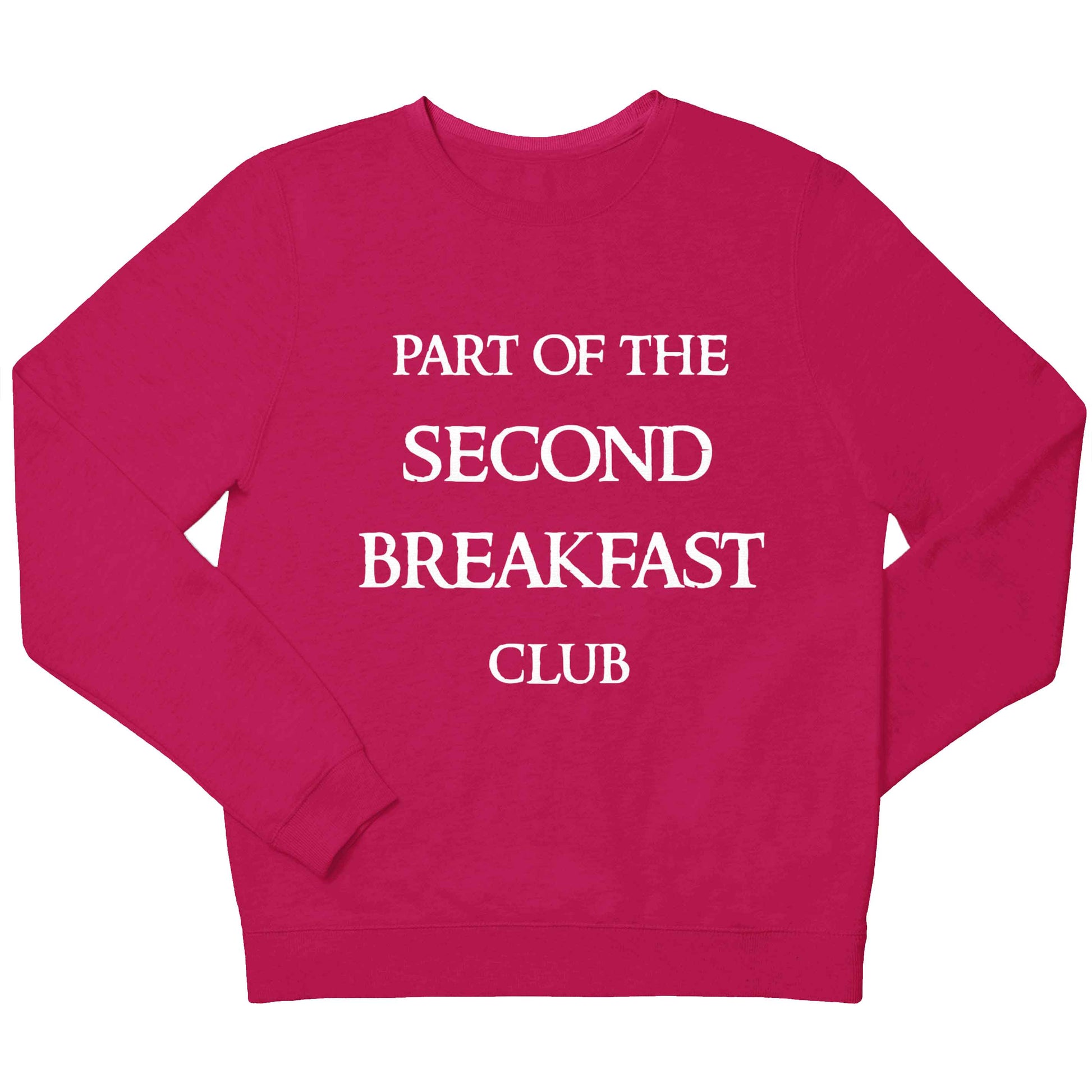 Part of the second breakfast club children's pink sweater 12-13 Years