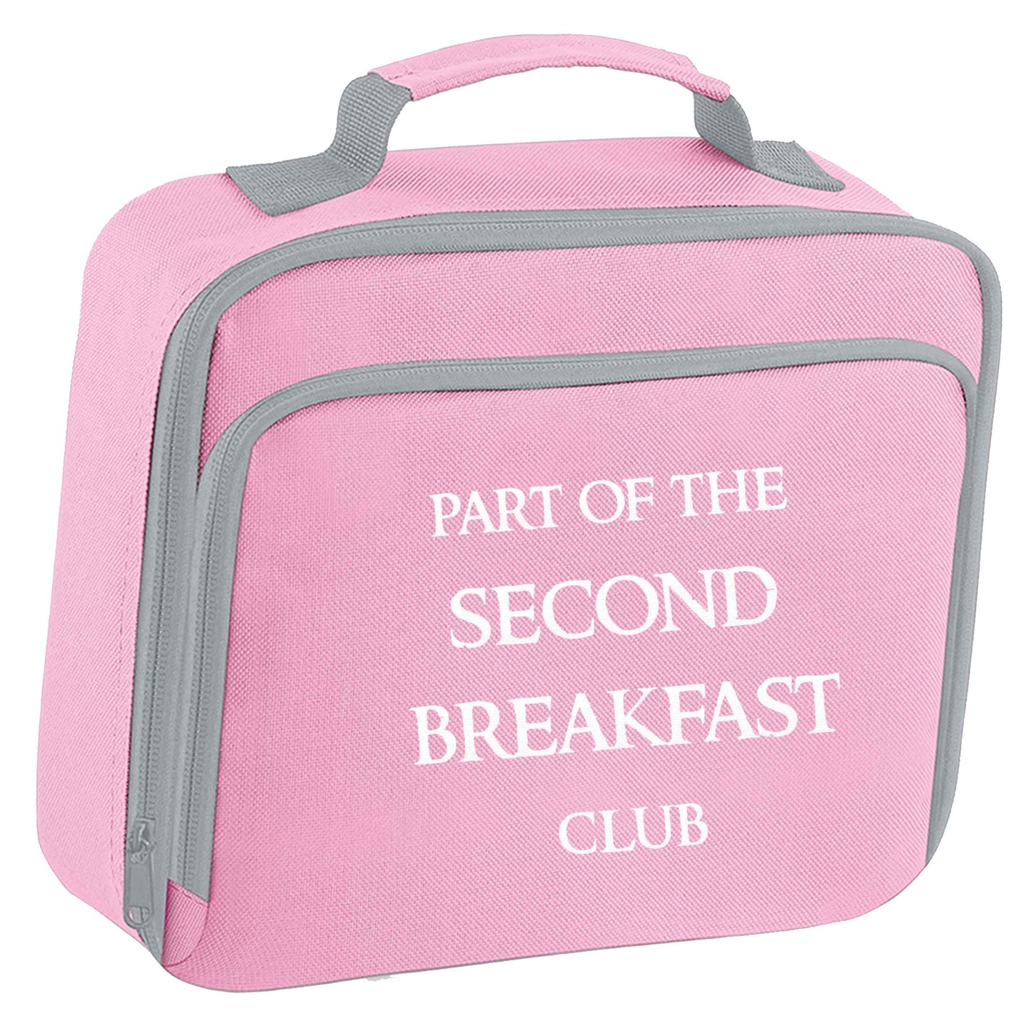 Part of the second breakfast club insulated pink lunch bag cooler