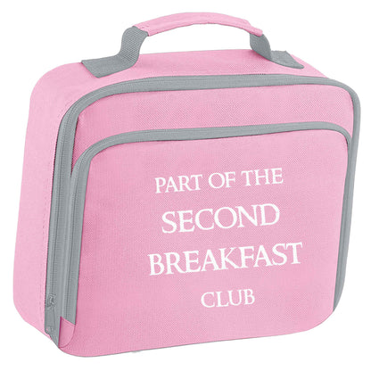 Part of the second breakfast club insulated pink lunch bag cooler