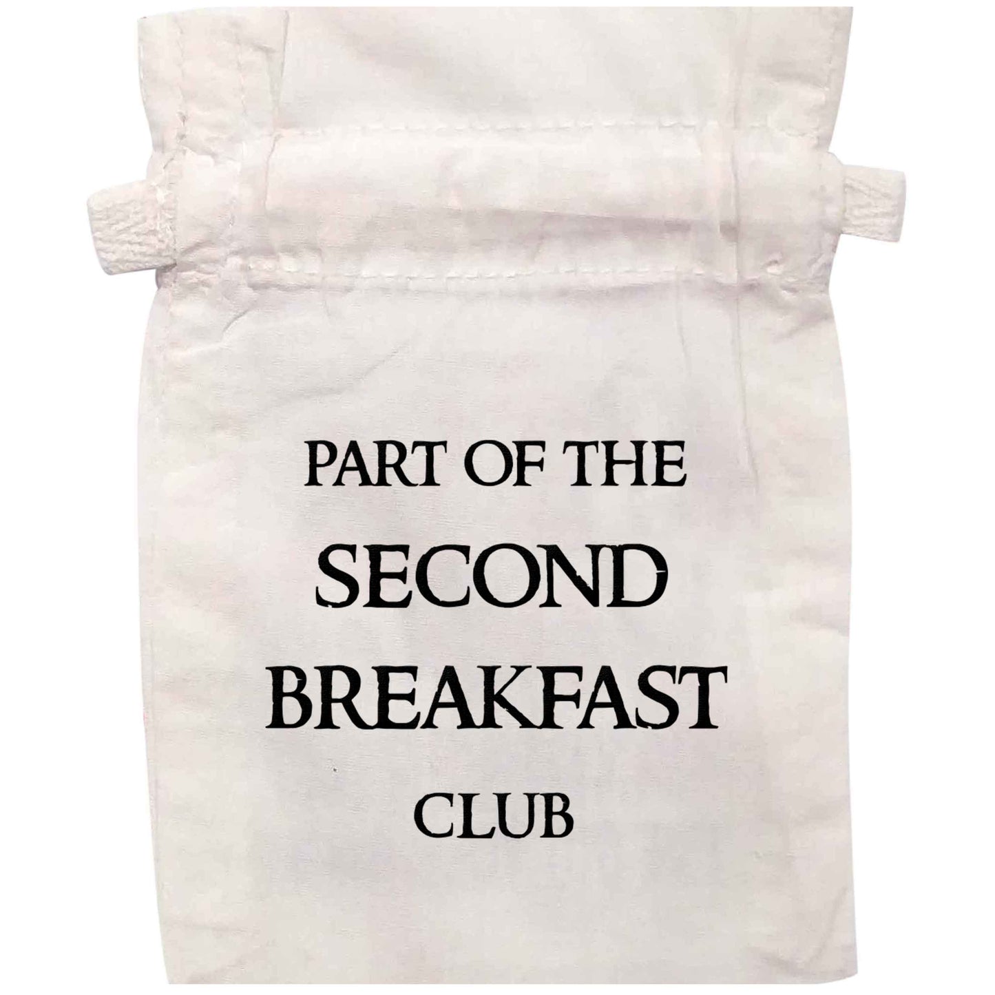 Part of the second breakfast club | XS - L | Pouch / Drawstring bag / Sack | Organic Cotton | Bulk discounts available!