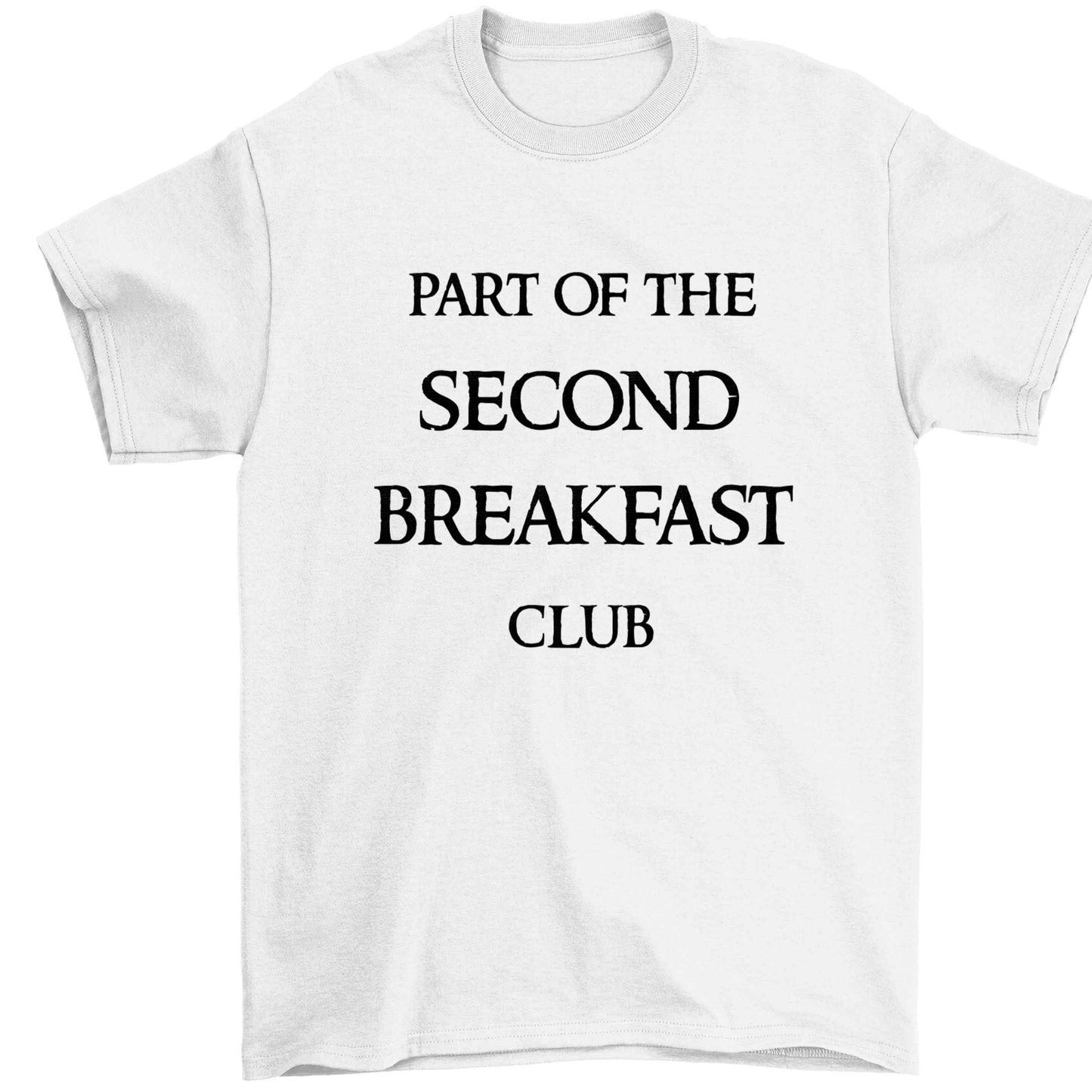 Part of the second breakfast club Children's white Tshirt 12-13 Years