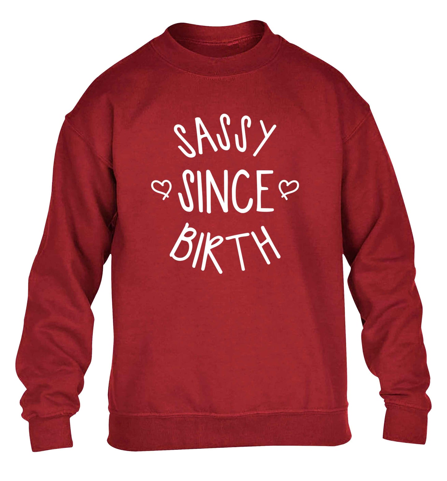 Sassy since birth children's grey sweater 12-13 Years