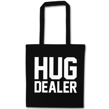 Hug dealer black tote bag
