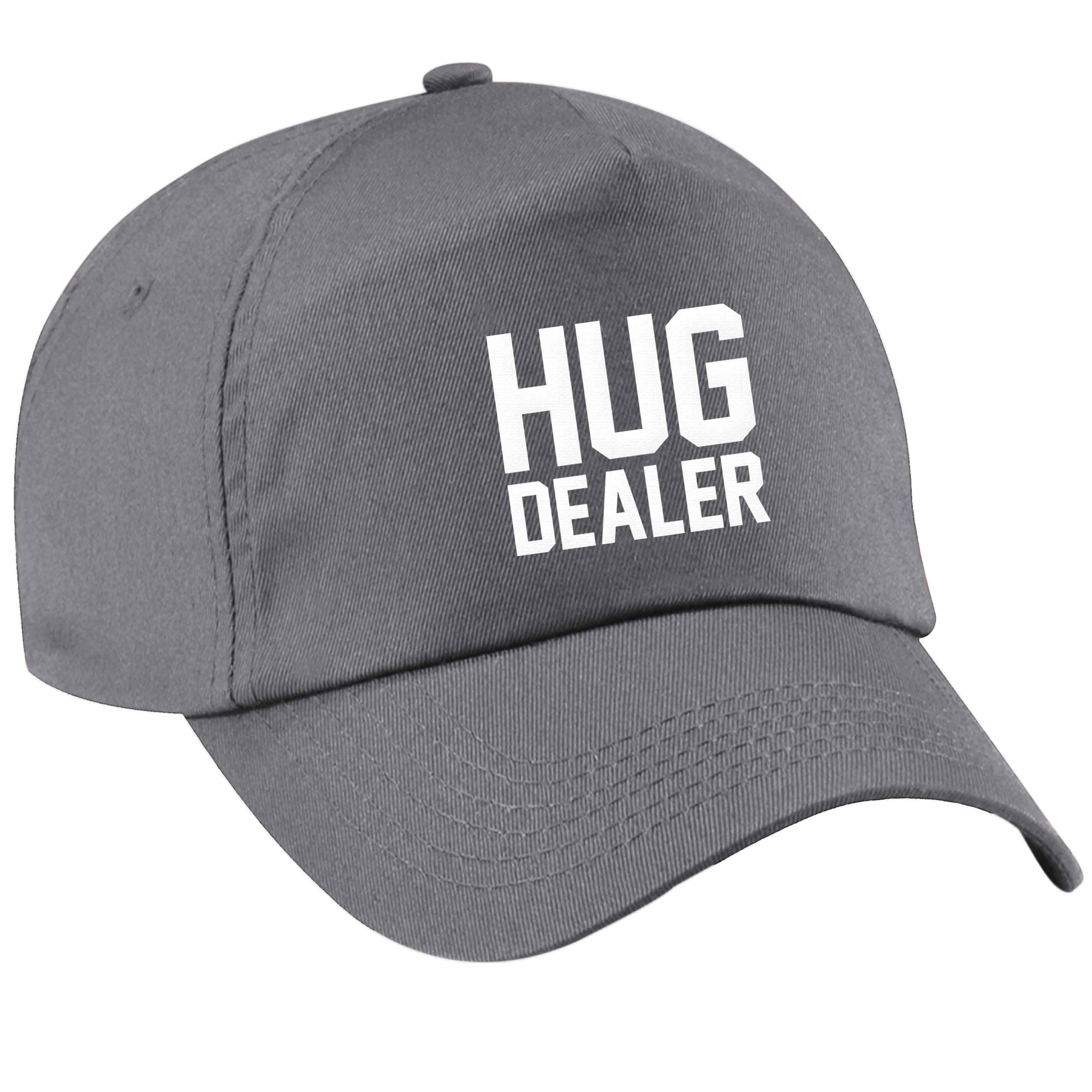 Hug dealer grey peak cap