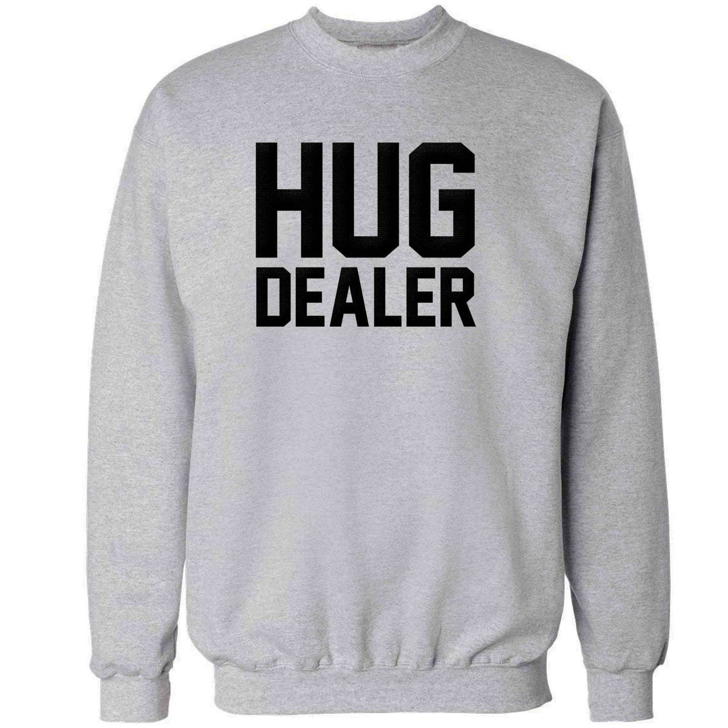 Hug dealer adult's unisex grey sweater 2XL