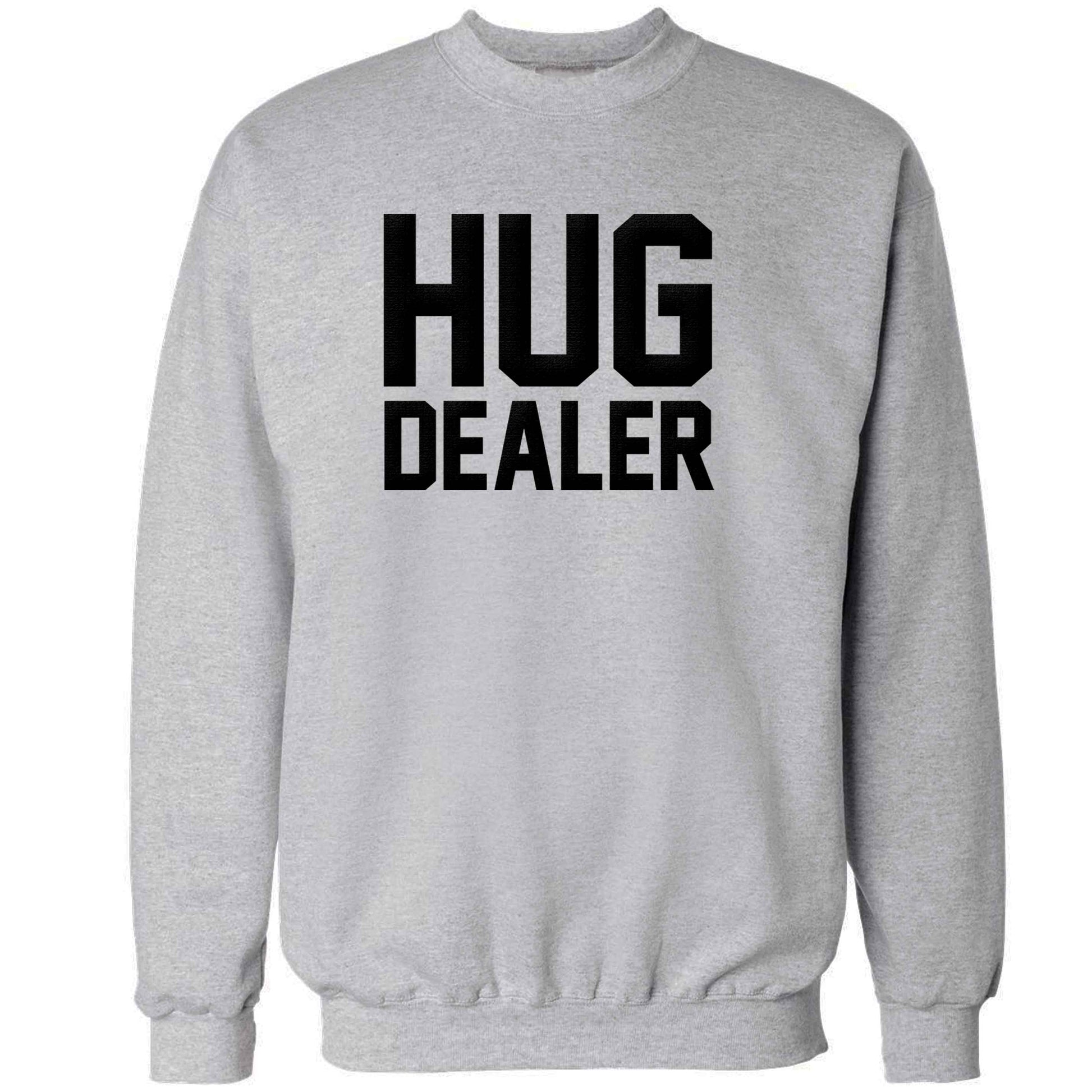 Hug dealer adult's unisex grey sweater 2XL