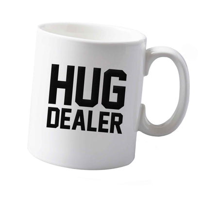 10 oz Hug dealer ceramic mug  both sides