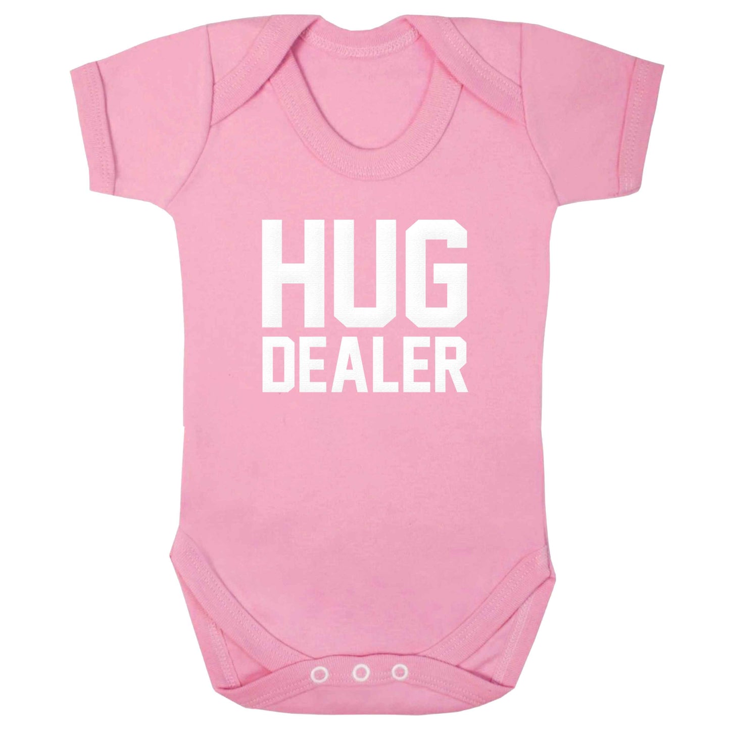 Hug dealer baby bodysuit pale pink 18-24 months