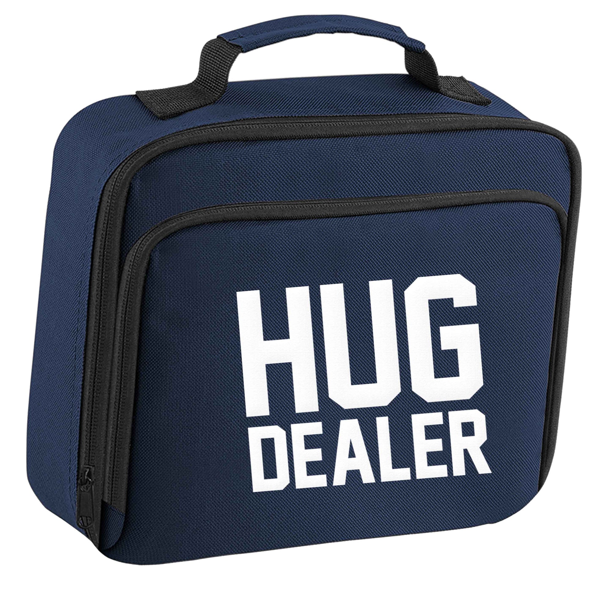Hug dealer insulated navy lunch bag cooler