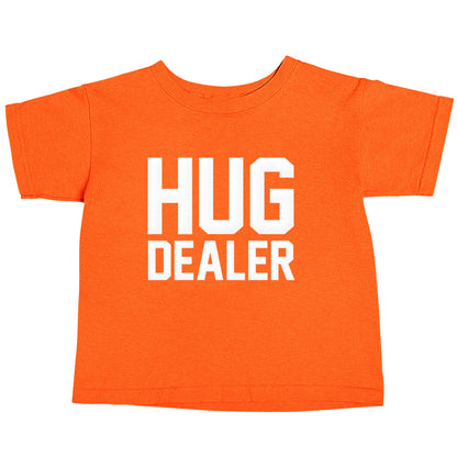 Hug dealer orange baby toddler Tshirt 2 Years