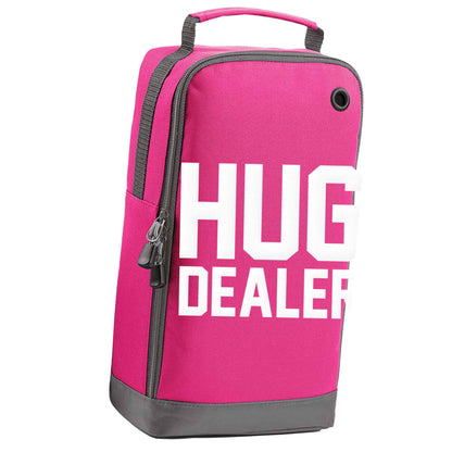 Hug dealer pink sports shoe bag vertical print