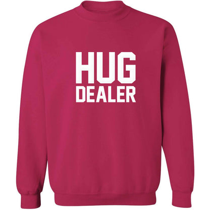 Hug dealer adult's unisex pink sweater 2XL