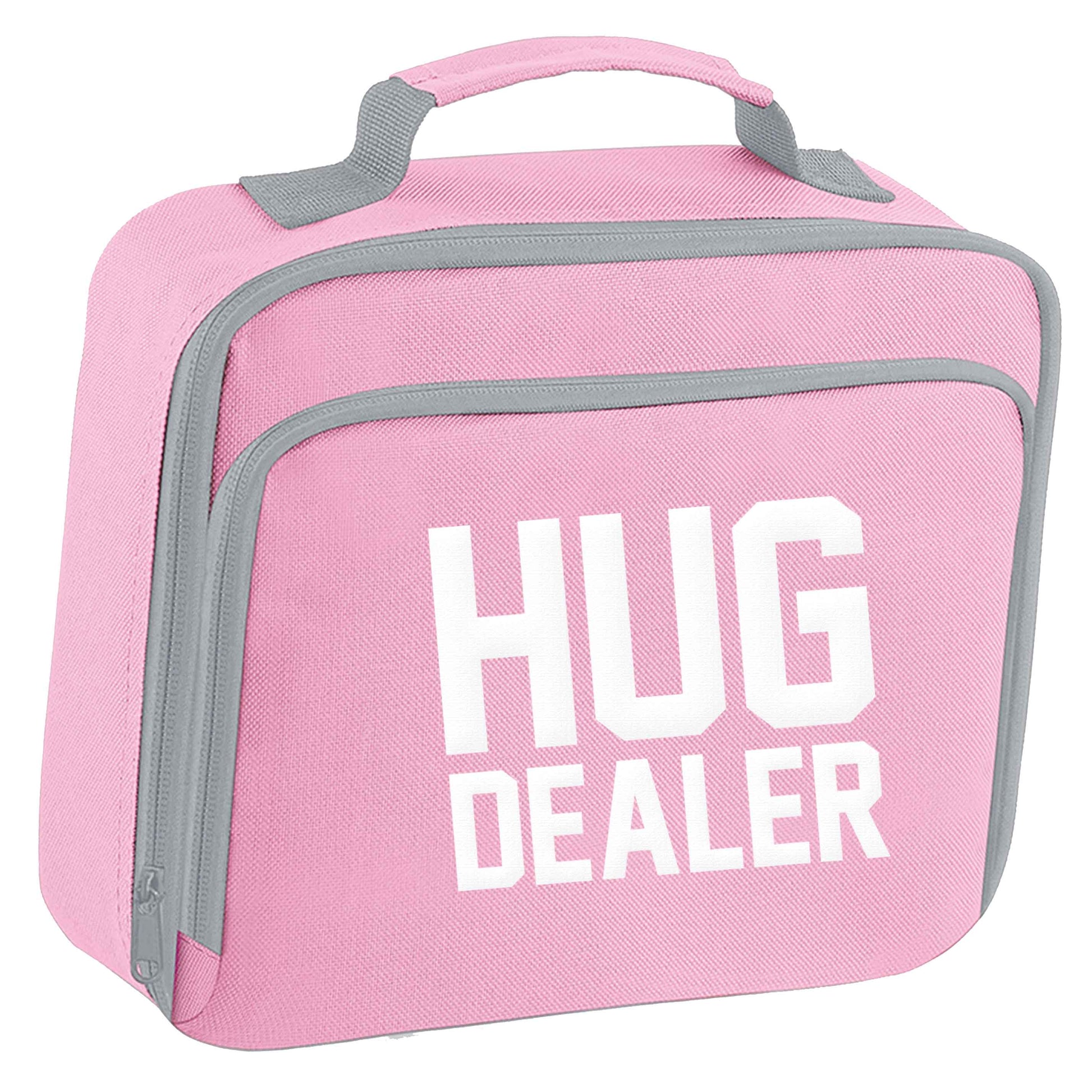 Hug dealer insulated pink lunch bag cooler