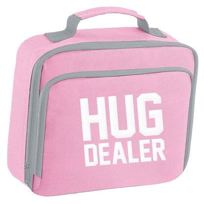 Hug dealer insulated pink lunch bag cooler