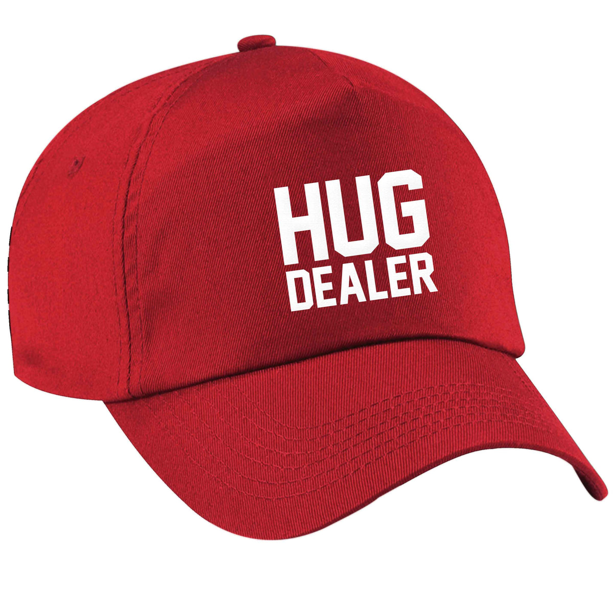 Hug dealer red peak cap