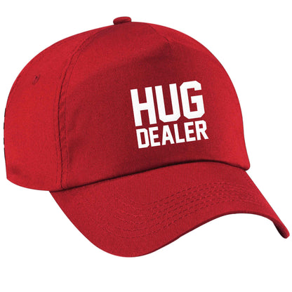 Hug dealer red peak cap