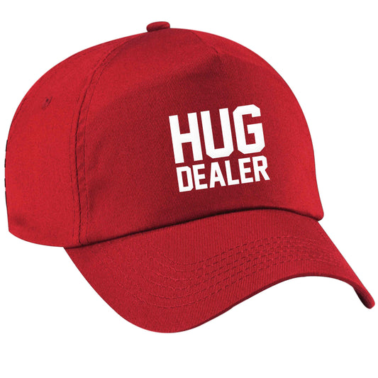 Hug dealer red peak cap