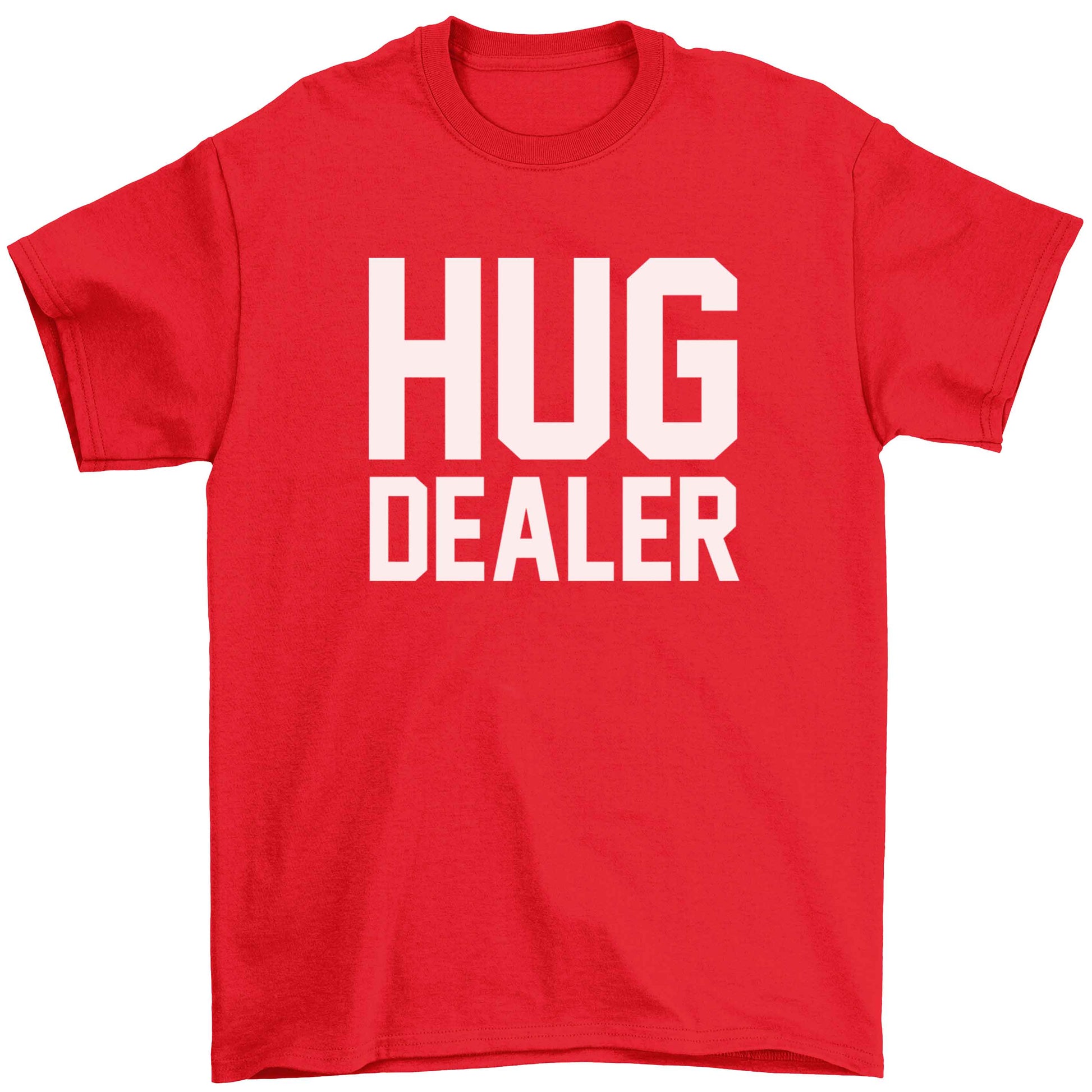 Hug dealer Children's red Tshirt 12-13 Years
