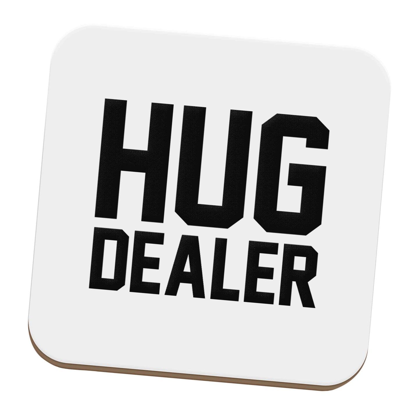 Hug dealer set of four coasters