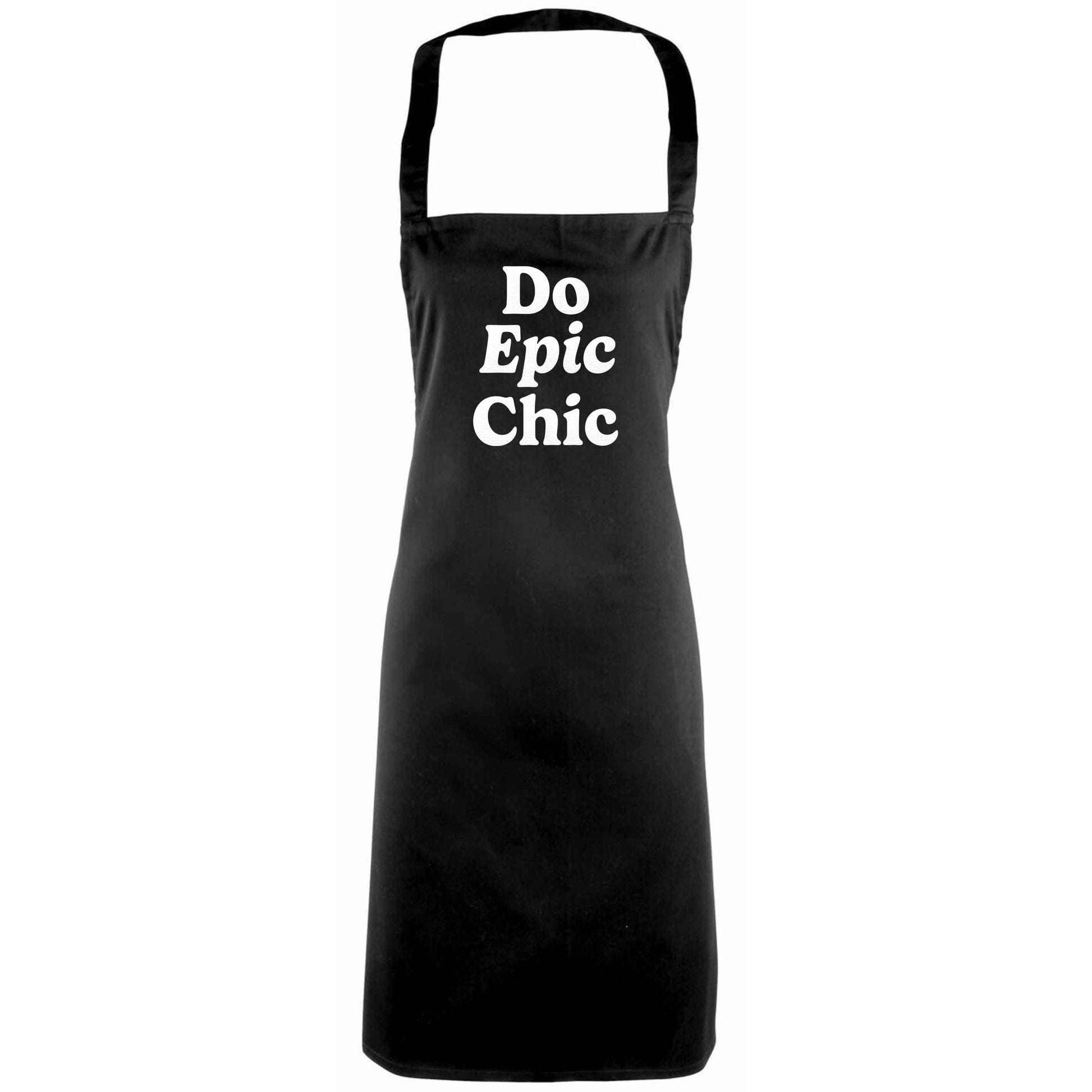 Do epic chic adults black apron
