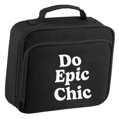 Do epic chic insulated black lunch bag cooler