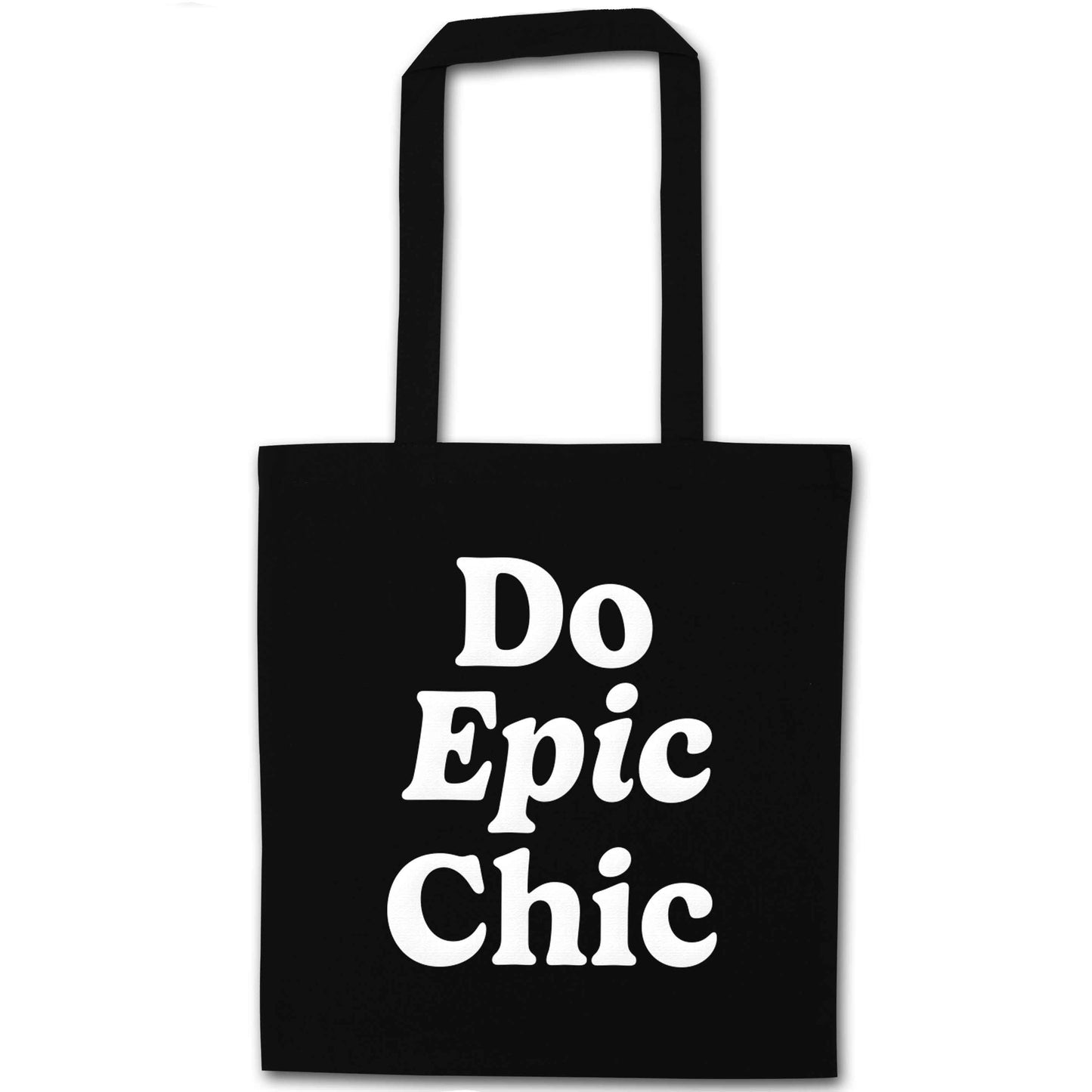 Do epic chic black tote bag